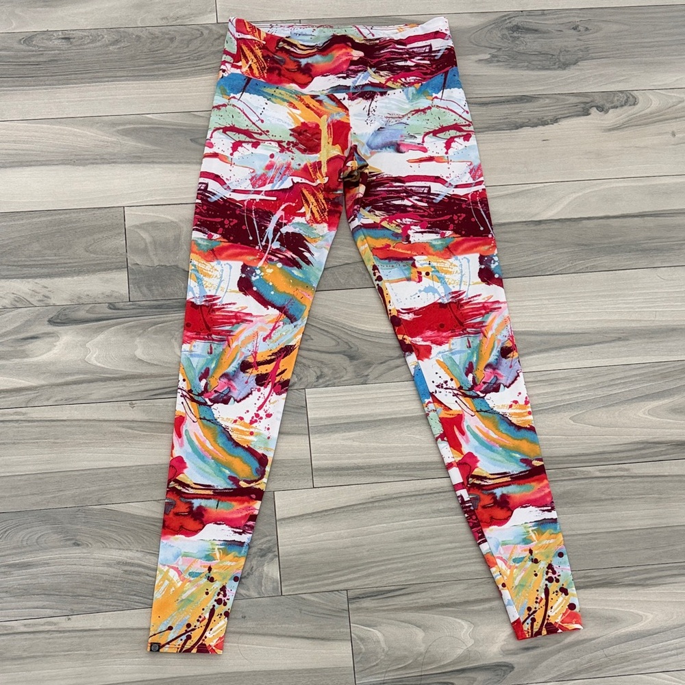Colorful Abstract womens Leggings